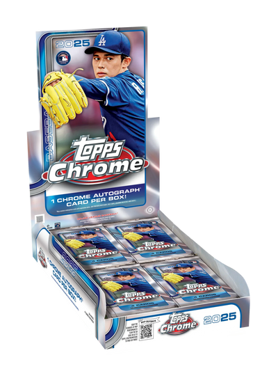 2025 Topps Chrome Baseball Hobby Box