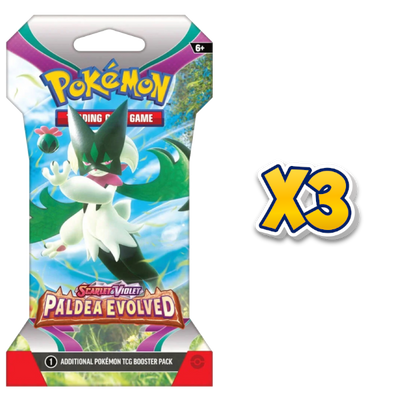 paldea evolved sleeved pack