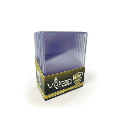 130 pt. 3x4 Thick Topload Card Holder (10 count) - Vulcan