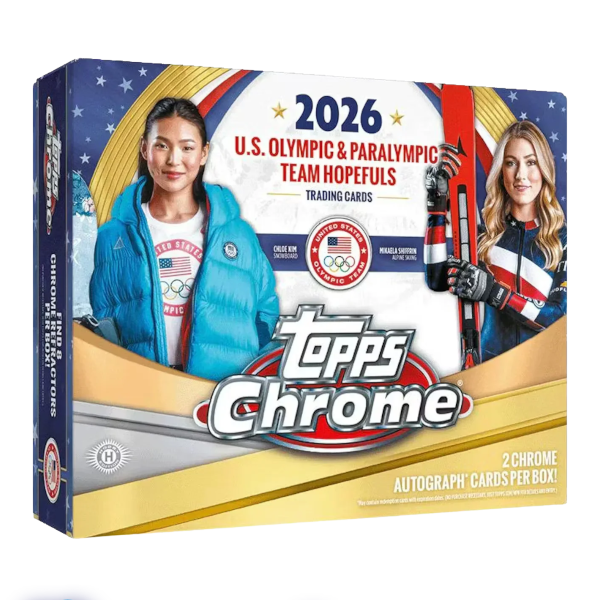 2026 topps chrome Olympic & paralympic hobby box