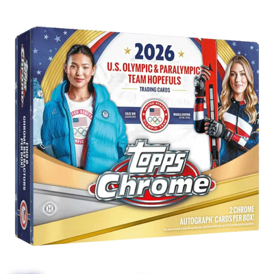 2026 topps chrome Olympic & paralympic hobby box