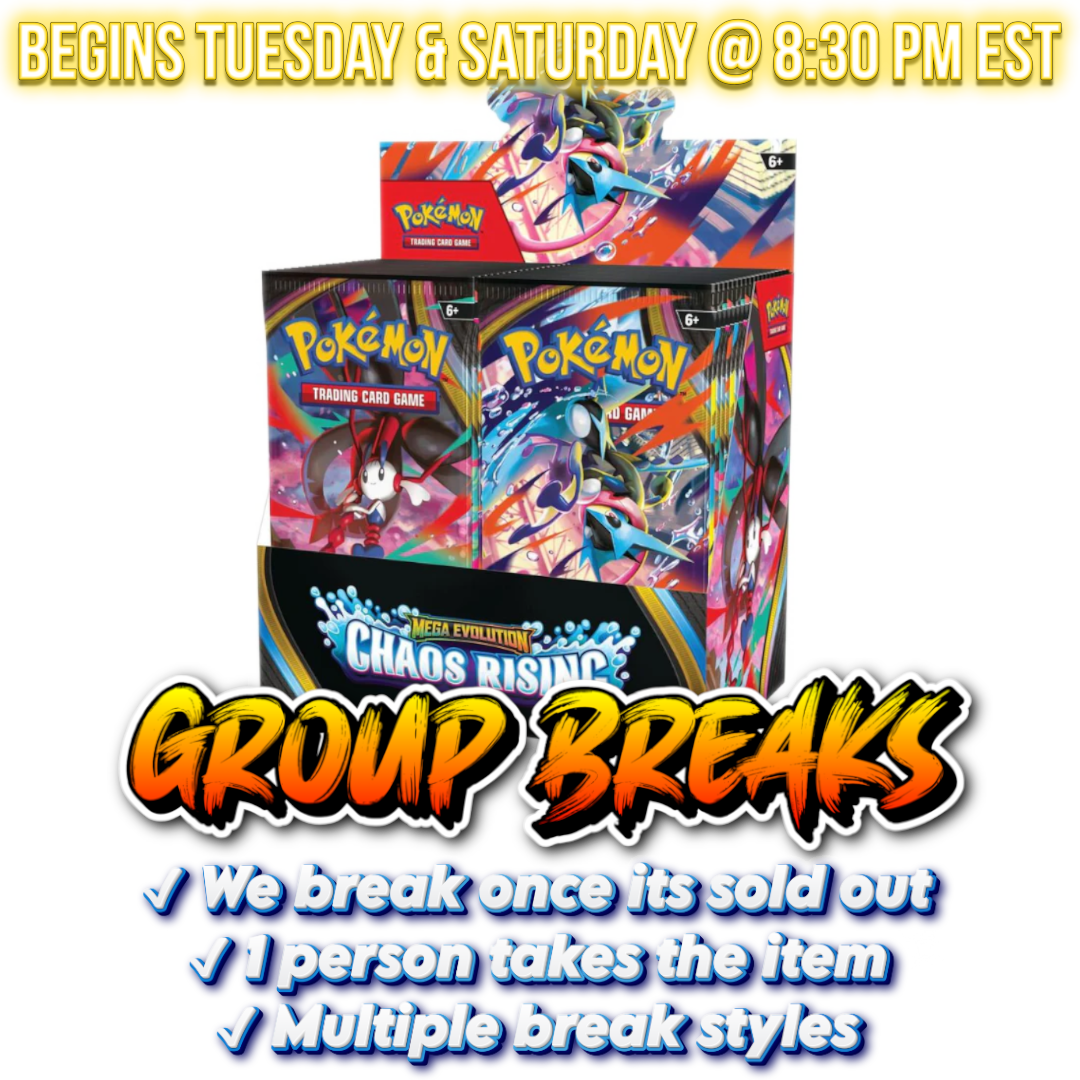 Pokemon TCG - Mega Evolution - Chaos Rising Booster Box - BREAK #170