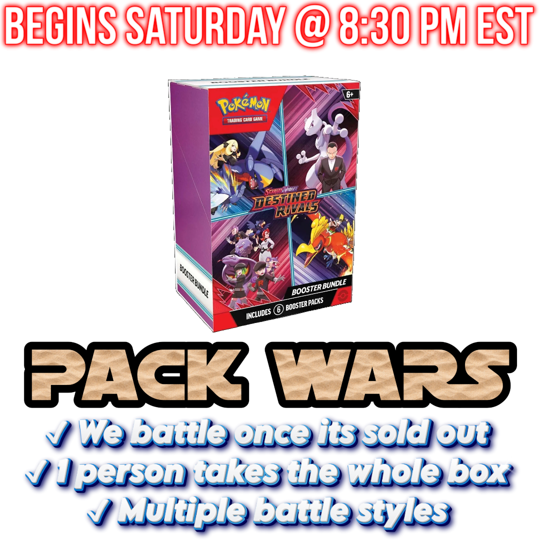 Pokemon TCG - Scarlet & Violet - Destined Rivals - Booster Bundle Box - WAR #175