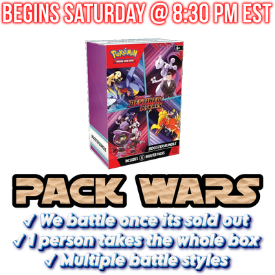 Pokemon TCG - Scarlet & Violet - Destined Rivals - Booster Bundle Box - WAR #175