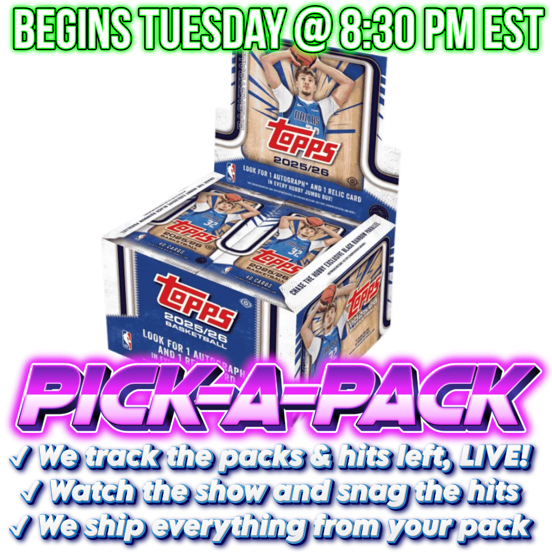 2025/26 Topps Basketball Hobby Jumbo Pick-A-Pack - Box #02