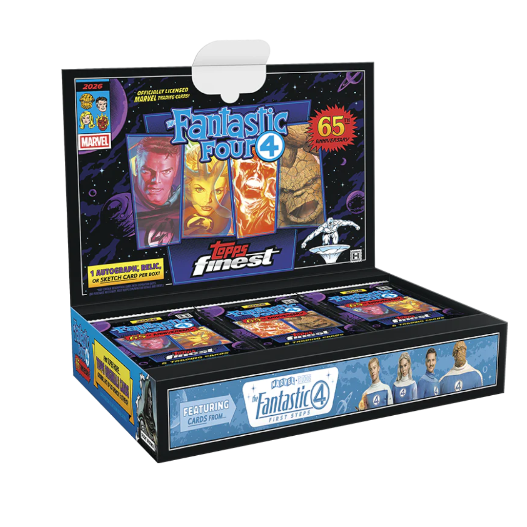 2026 Topps Finest Fantastic Four Hobby Box