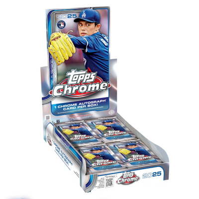 2025 topps chrome hobby box