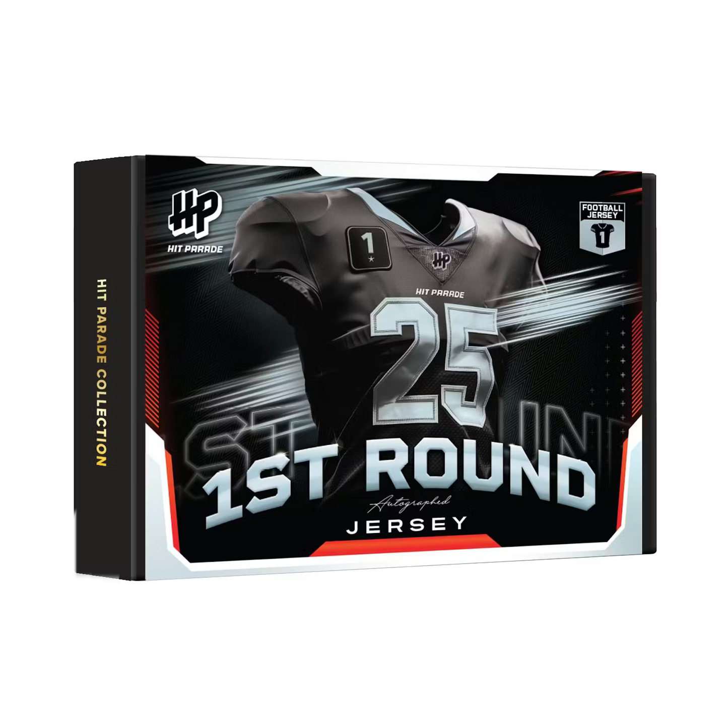 2025 Hit Parade Autographed Football Jersey 1st Round Series 3 Hobby (1 Box) - (GB)8SPTRD-143
