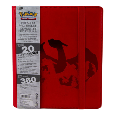 Pokemon TCG - Premium Charizard 9-Pocket Zippered PRO-Binder - Ultra Pro