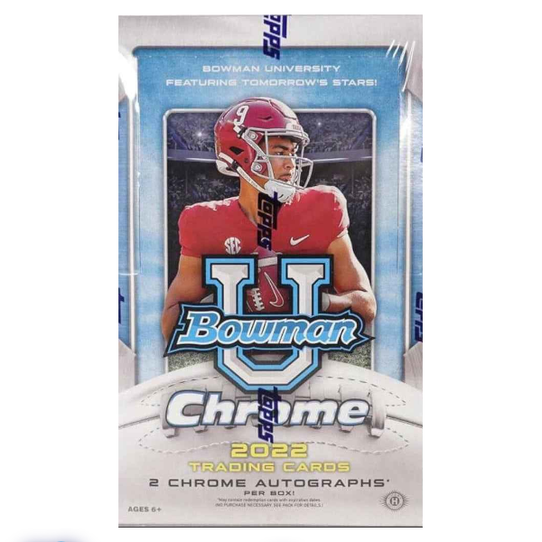 2022 Bowman U Chrome Football Hobby Box