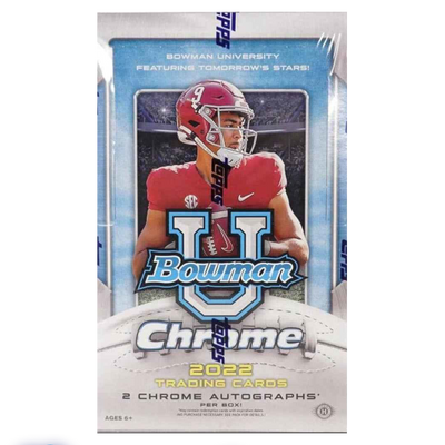 2022 Bowman U Chrome Football Hobby Box