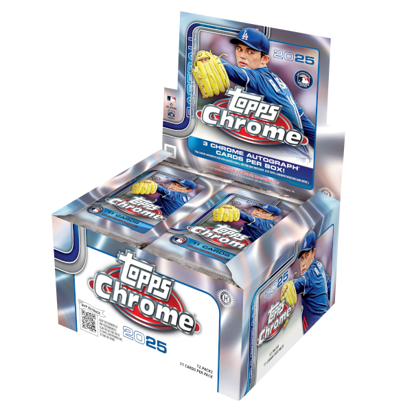 2025 Topps Chrome Baseball Jumbo Box