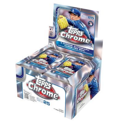 2025 Topps Chrome Baseball Jumbo Box