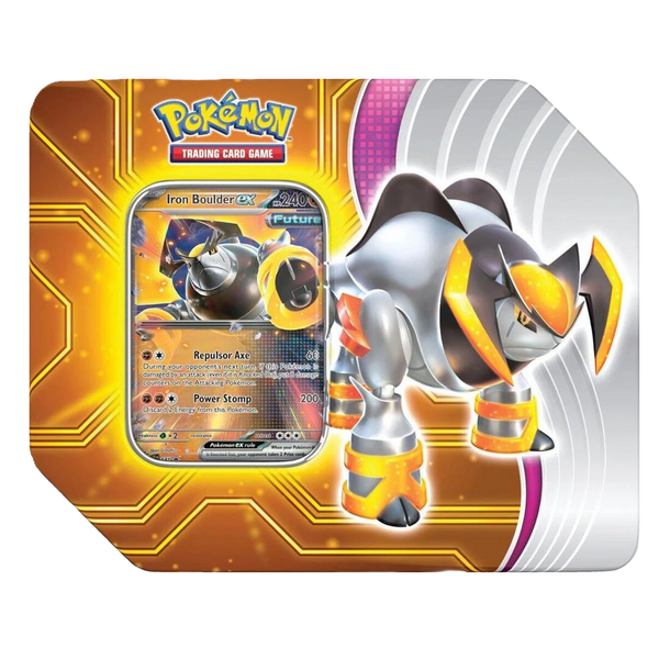 Pokemon TCG - Paradox Destinies - Iron Boulder EX Tin