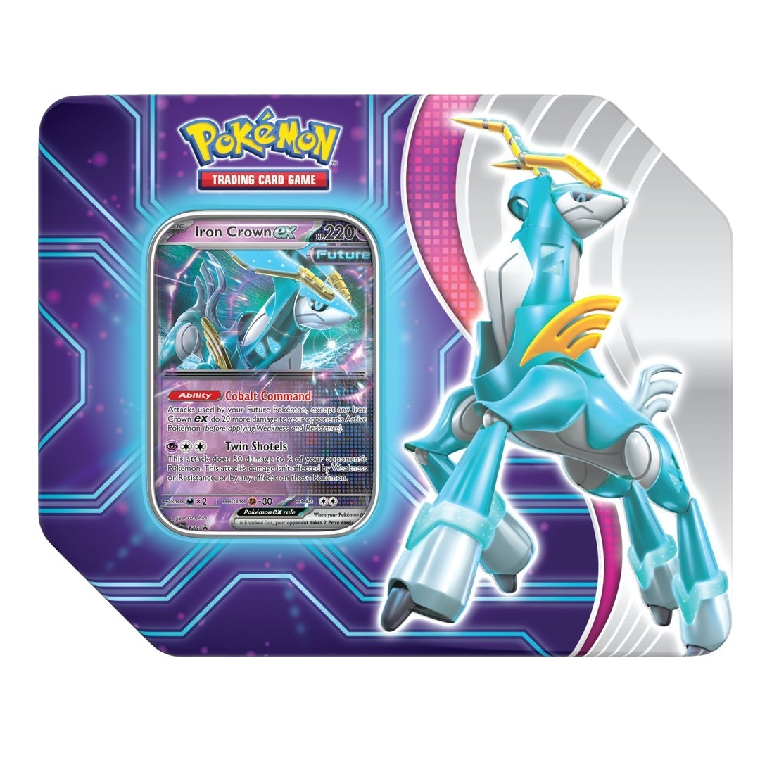Pokemon TCG - Paradox Destinies - Iron Crown EX Tin