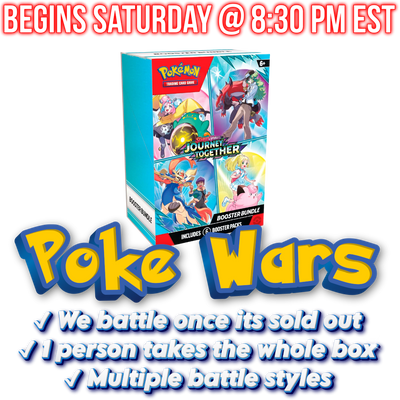Pokemon TCG - Scarlet & Violet - Journey Together - Booster Bundle Box - WAR #191