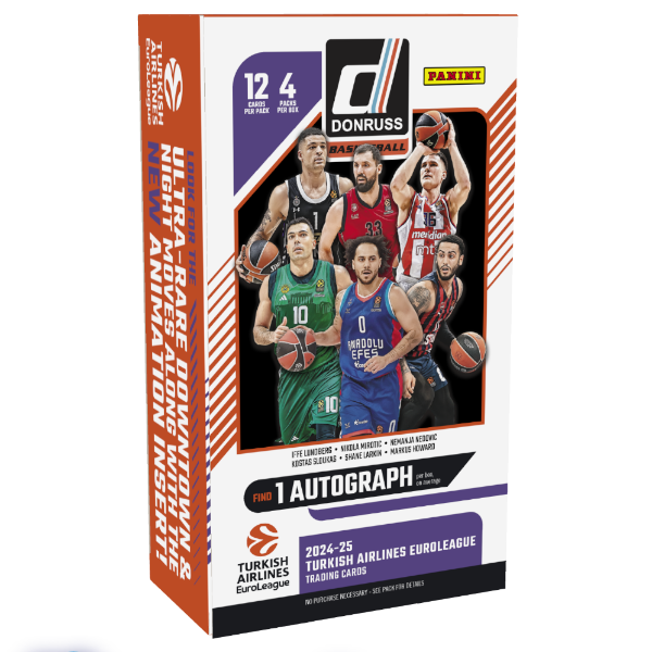 2024/25 Turkish Airlines Euroleague Basketball Hobby Box
