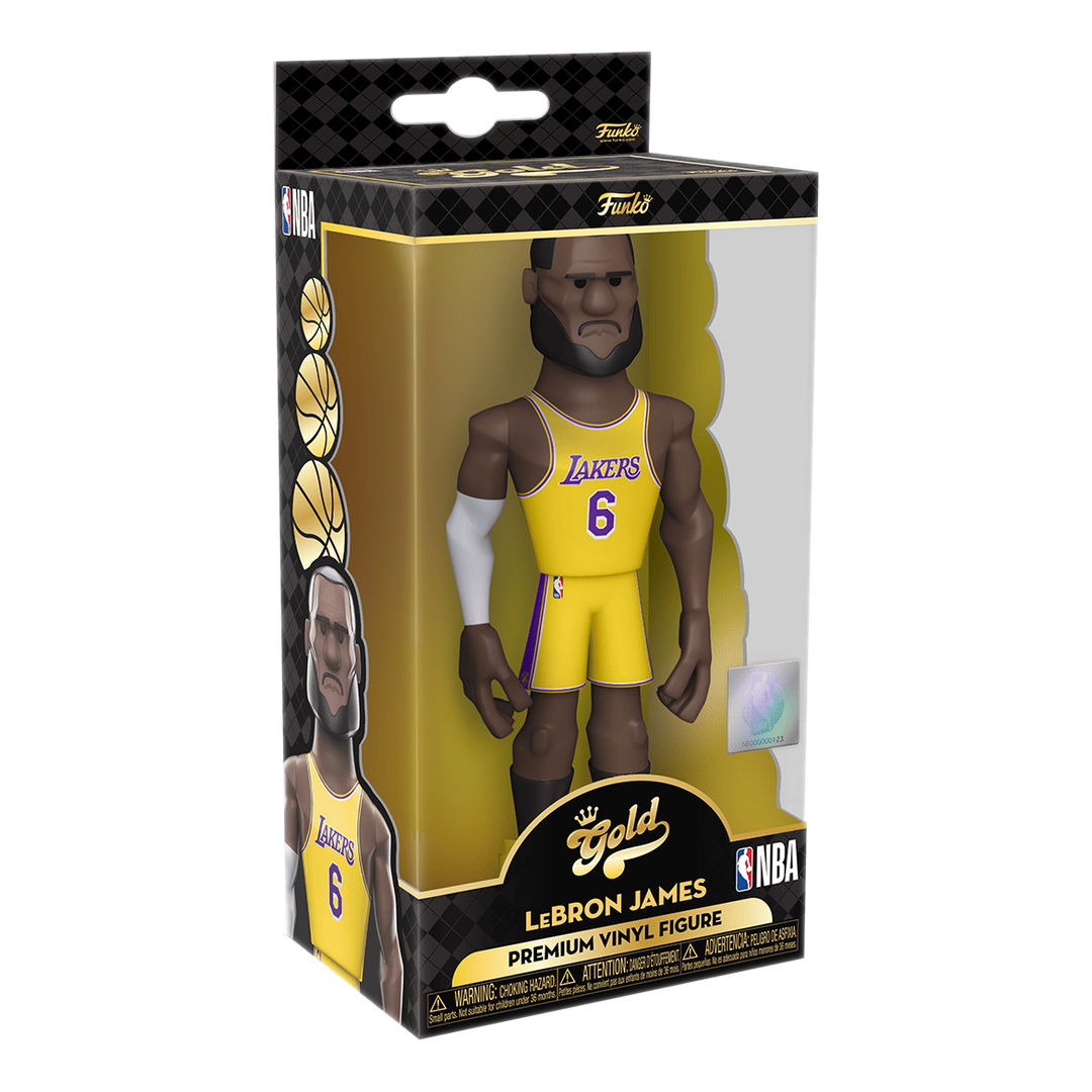 Funko Gold 5" NBA: Lakers - LeBron James Vinyl Figure