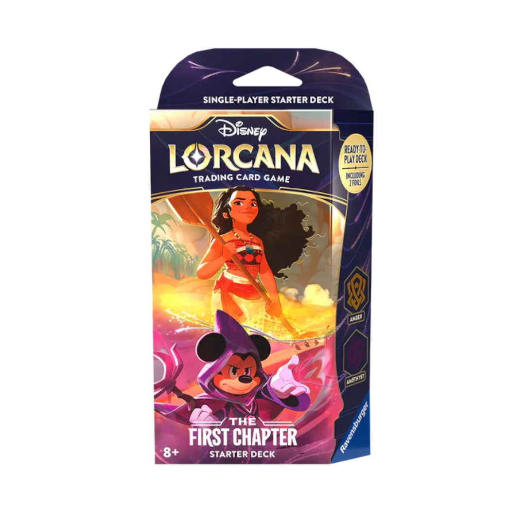 Disney Lorcana TCG - The First Chapter Starter Deck (Amber & Amethyst)