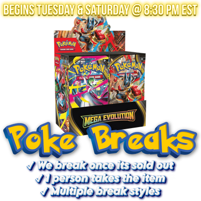 Pokemon TCG - Mega Evolution Booster Box - BREAK #168
