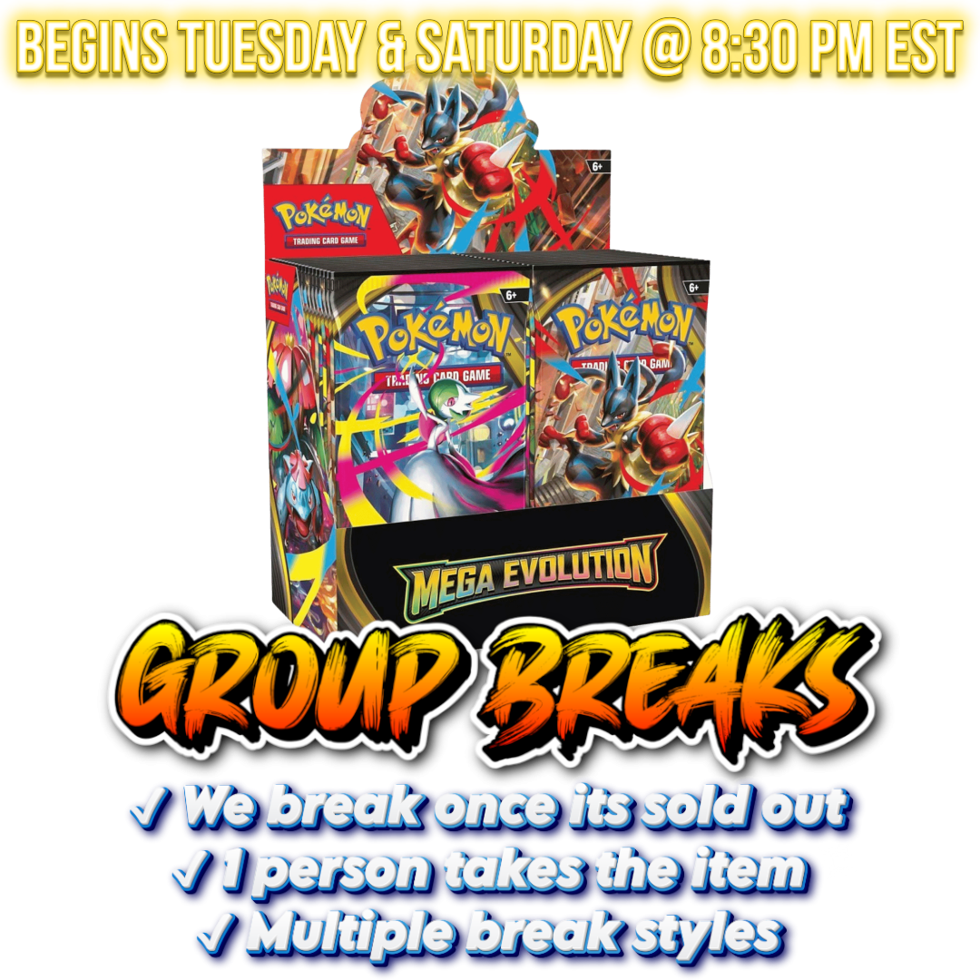Pokemon TCG - Mega Evolution Booster Box - BREAK #167
