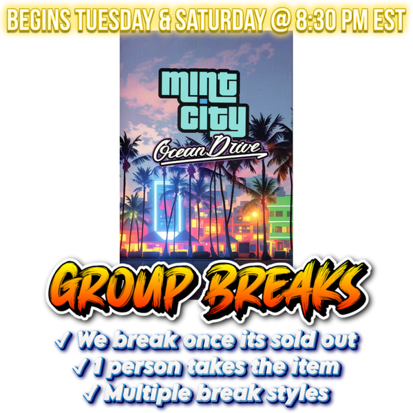 Mint City Ocean Drive Multi-Sport Mystery Pack - BREAK #???