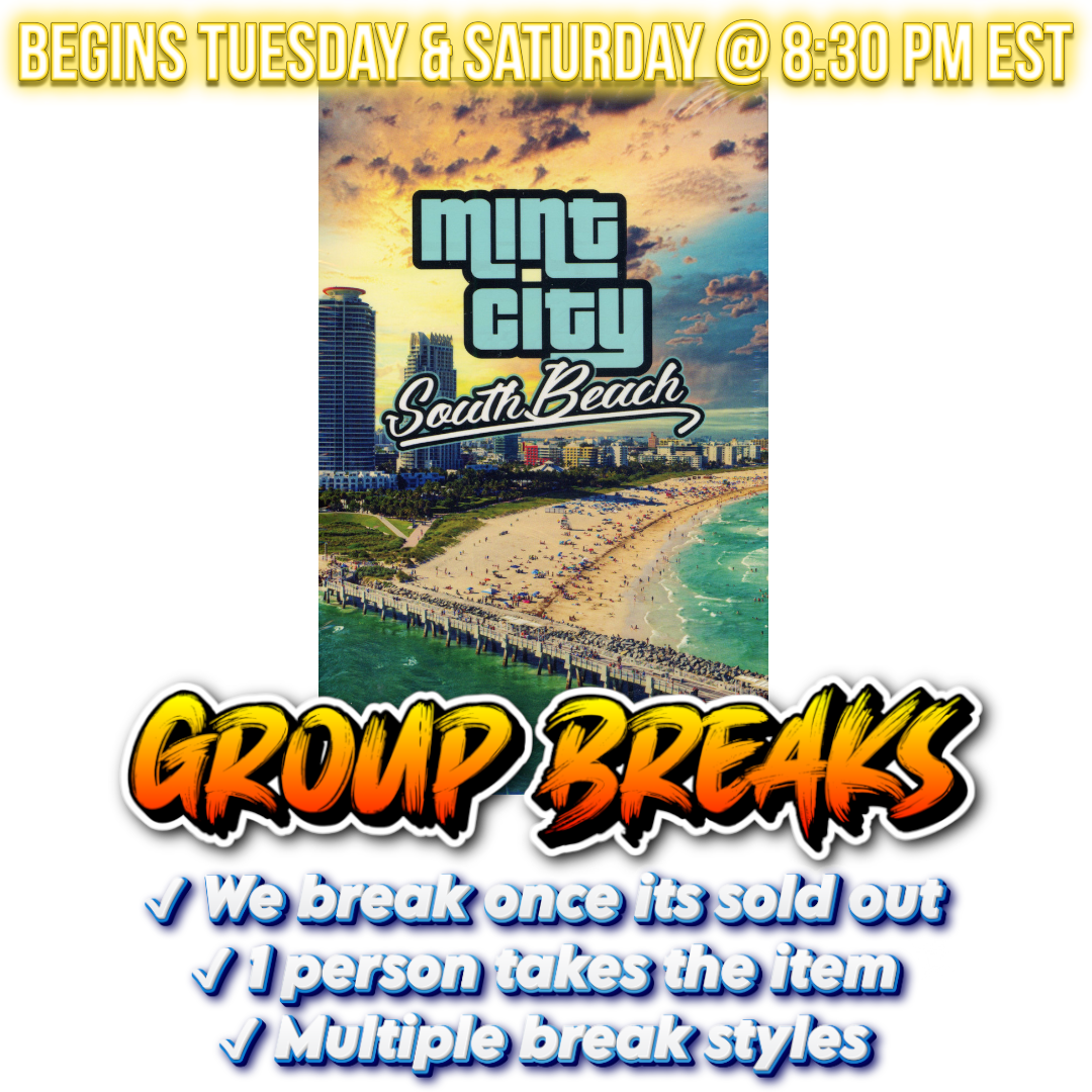 Mint City South Beach Multi-Sport Mystery Pack - BREAK #???