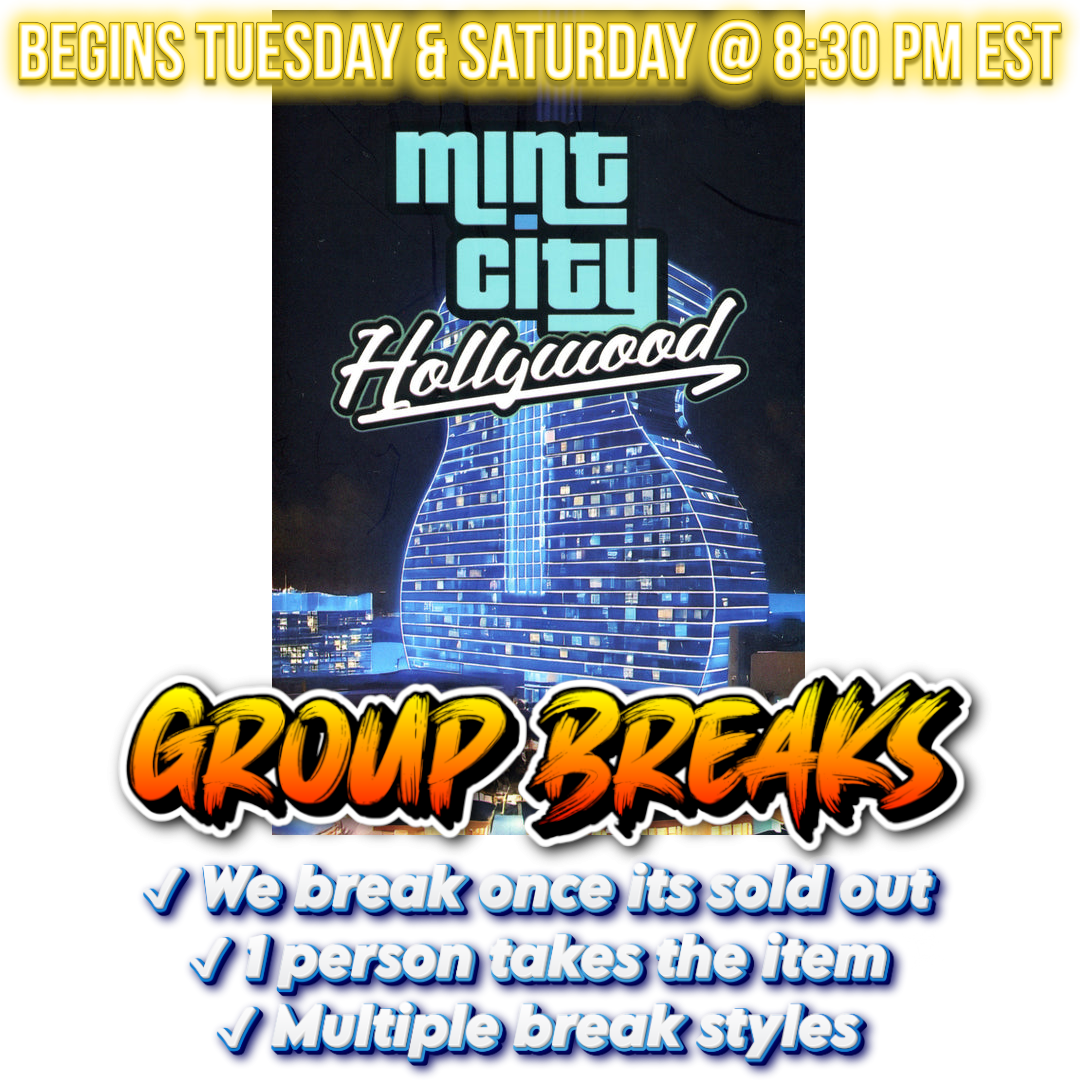 Mint City Hollywood Multi-Sport Mystery Pack - BREAK #181