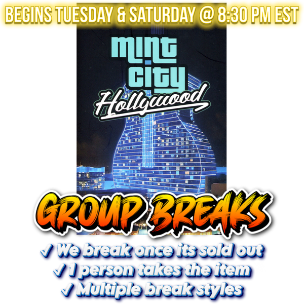Mint City Hollywood Multi-Sport Mystery Pack - BREAK #???
