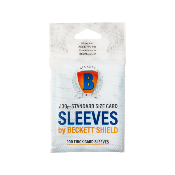 Card Sleeves Thick Size (100 count) - Beckett Shield