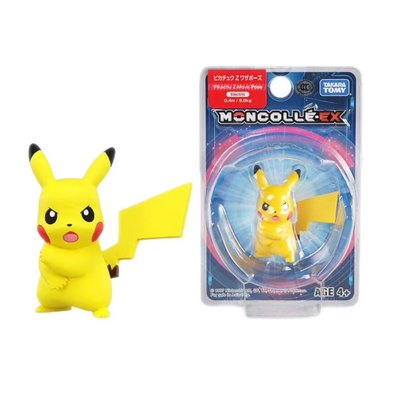 Pokemon TCG - Takaratomy Moncolle EX EMC-20 PIKACHU Z-Move Pose Mini Figure
