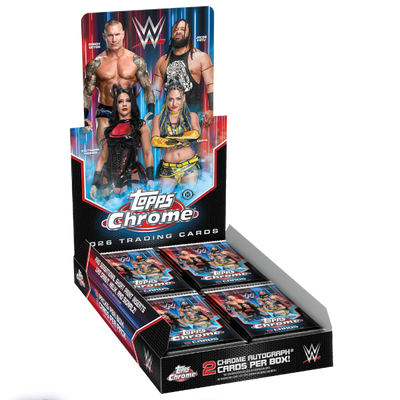 2026 Topps Chrome WWE Hobby Box