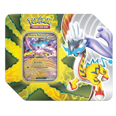 Pokemon TCG - Paradox Destinies - Raging Bolt EX Tin