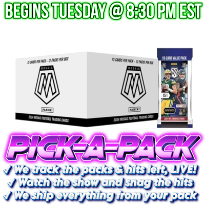 2024 Mosaic Football Fat Pick-A-Pack - Box #01