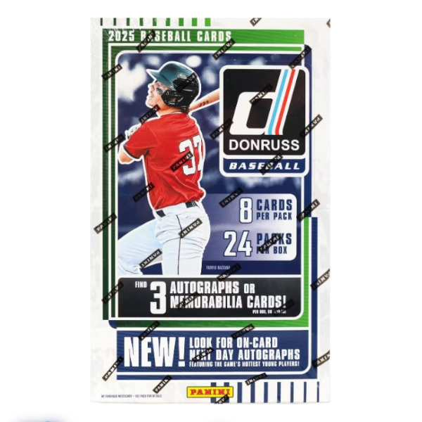 2025 donruss baseball hobby box