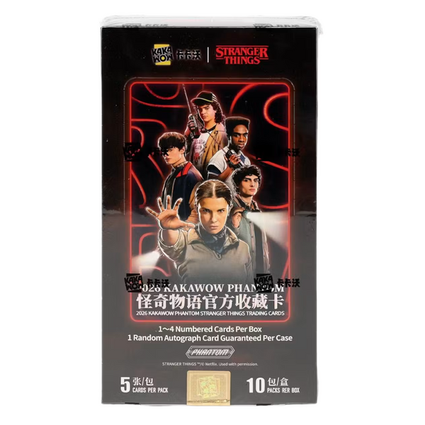 2026 Kakawow Stranger Things Hobby Box