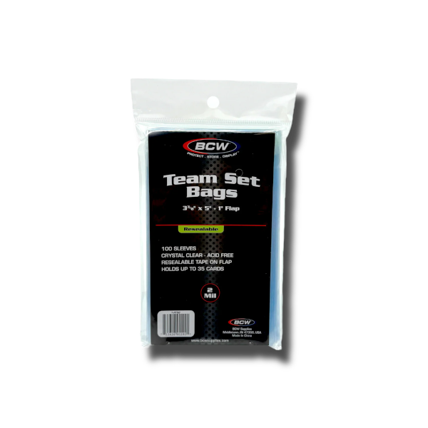 Resealable Team Set/One-Touch Bags (100 count) - BCW