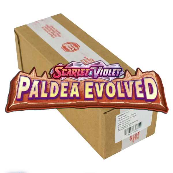 paldea evolved booster 6-box case
