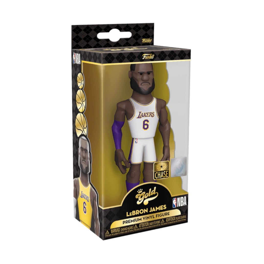 Funko Gold 5" NBA: Lakers - LeBron James Vinyl Figure